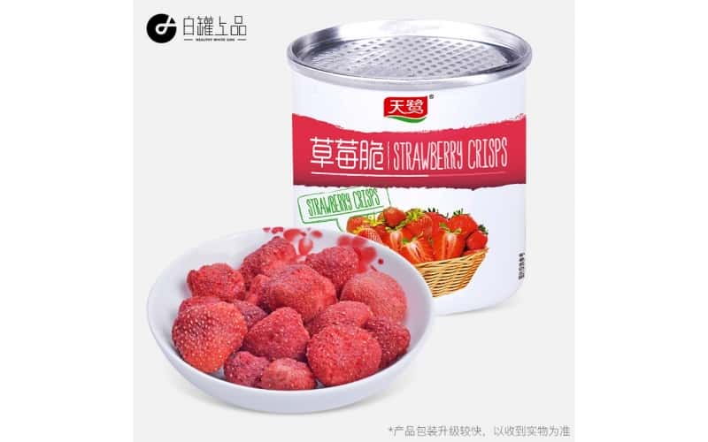 覆膜鐵DRD罐應(yīng)用之【天鷺】草莓脆