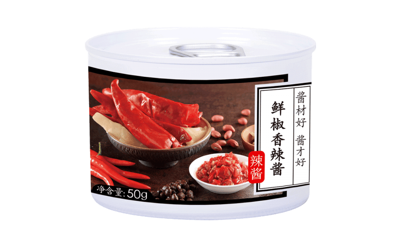 覆膜鐵538罐應(yīng)用之【飯爺】鮮椒辣椒醬