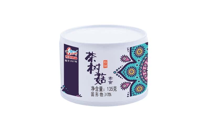 覆膜鐵DRD罐應(yīng)用之【古龍】茶樹菇